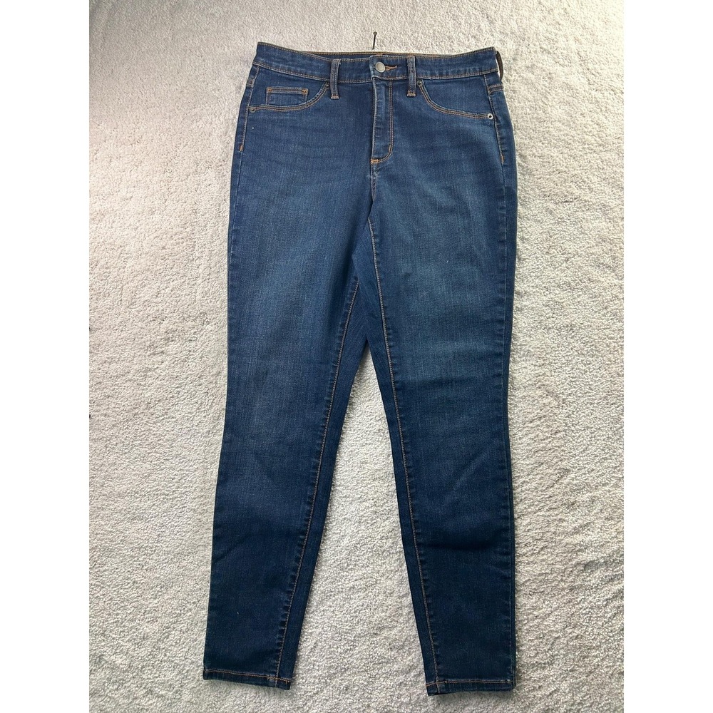 Universal Thread Jeans Womens 8 Blue High Rise Jegging Stretch Denim 29S Skinny